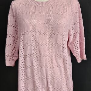 Dokotoo Large Pink Women's Sweater
